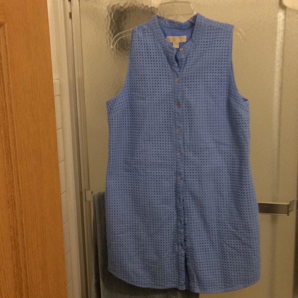MK eyelet blouse